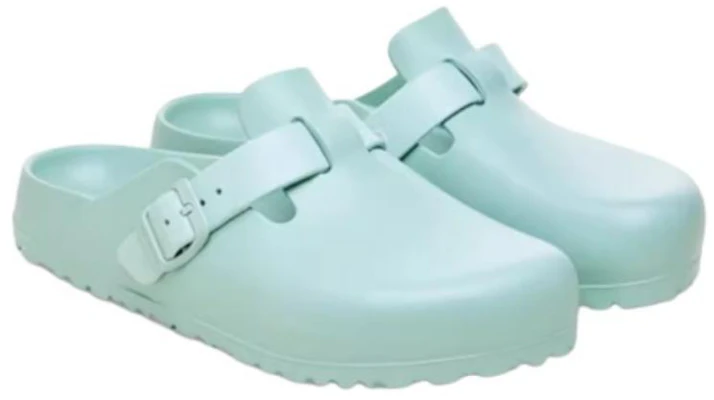 (W) Sandal Birkenstock Boston EVA 'Surf Green' 1027385 Lookbook (W) Sandal Birkenstock Boston EVA 'Surf Green' 1027385