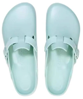 (W) Sandal Birkenstock Boston EVA 'Surf Green' 1027385 Shop (W) Sandal Birkenstock Boston EVA 'Surf Green' 1027385