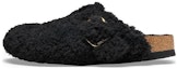 Buy (W) Birkenstock Boston Shearling 'Hitam Biasa' 1025891