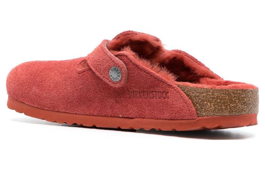 Lookbook (W) (レディース) ビルケンシュトック ボストン シアリングレザー ナローフィット 'シエンナレッド' 1025669 1025669