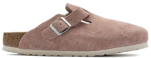 (W) Birkenstock Boston Soft Footbed Suede Narrow Fit 1023263 'Pink Clay' Cokelat Muda 1023279-/-1023263 Order (W) Birkenstock Boston Soft Footbed Suede Narrow Fit 1023263 'Pink Clay' Cokelat Muda 1023279-/-1023263
