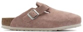 Order (W) Birkenstock Boston Soft Footbed Kulit Suede Narrow Fit 1023263 'Pink Clay' 1023279-/-1023263