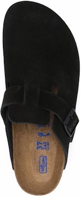 (W) **비르켄스탁 보스턴 스웨이드 가죽 내로우 뮬 블랙** 660473 Shop (W) **비르켄스탁 보스턴 스웨이드 가죽 내로우 뮬 블랙** 660473