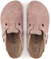 (W) Birkenstock Boston Soft Footbed Suede Narrow Fit 1023263 'Pink Clay' Cokelat Muda 1023279-/-1023263 Shop (W) Birkenstock Boston Soft Footbed Suede Narrow Fit 1023263 'Pink Clay' Cokelat Muda 1023279-/-1023263