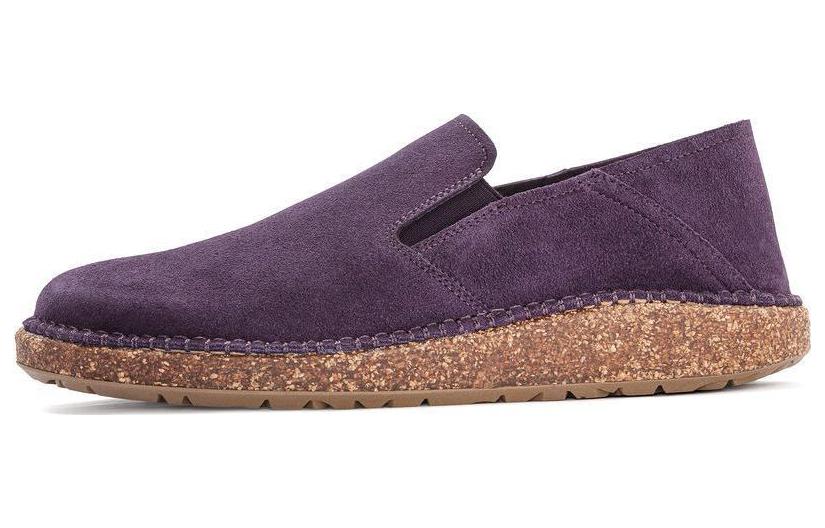 (W) Birkenstock Boston Suede Clog 'Purple Regular Edition'