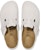 (W) Birkenstock Boston Suede Leather Embossed 1025252 'Corduroy Antique White' 1025252/1025270