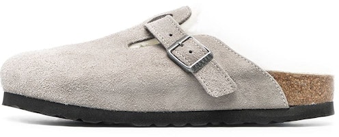 (Women) Birkenstock Boston VL 'Grey' 1017651BOSTONSTONE (Women) Birkenstock Boston VL 'Grey' 1017651BOSTONSTONE