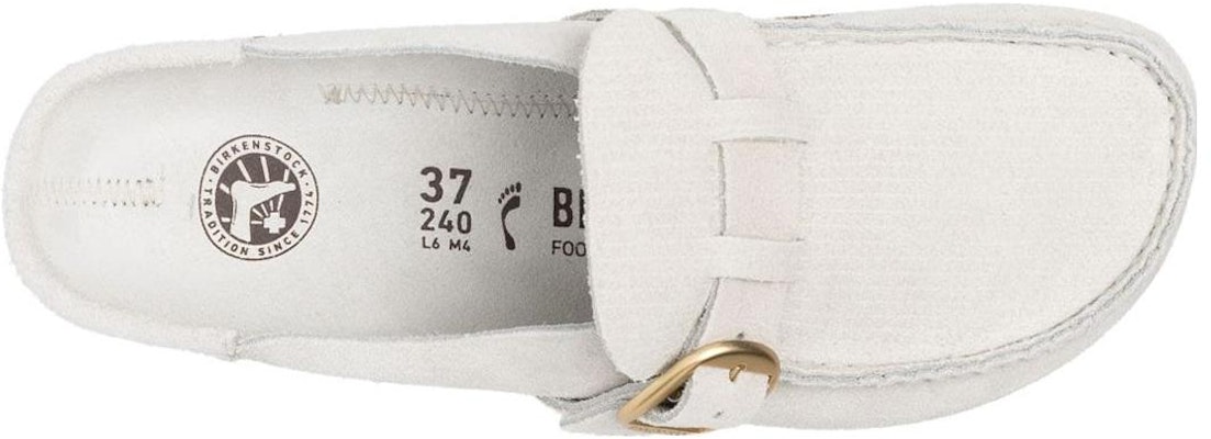 (Women) Birkenstock Buckley Suede Leather Embossed Corduroy Narrow Fit 'Antique White' 1025232 Lookbook (Women) Birkenstock Buckley Suede Leather Embossed Corduroy Narrow Fit 'Antique White' 1025232