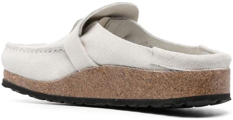 (Women) Birkenstock Buckley Suede Leather Embossed Corduroy Narrow Fit 'Antique White' 1025232 Shop (Women) Birkenstock Buckley Suede Leather Embossed Corduroy Narrow Fit 'Antique White' 1025232