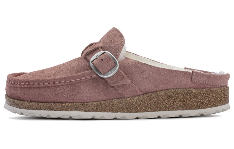 (W) Birkenstock CMFT Buckle Slide 'Pink Fashion'