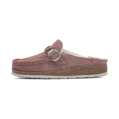 (W) Birkenstock CMFT Buckle Slide 'Pink Fashion'