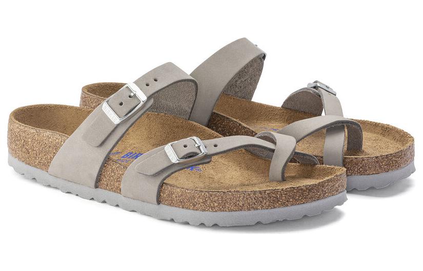 (W) Birkenstock CMFT Round Toe Slide 'Dove Grey' 圖 3