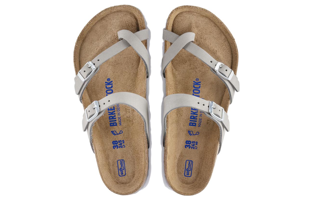 (W) Birkenstock CMFT Round Toe Slide 'Dove Grey' 圖 4