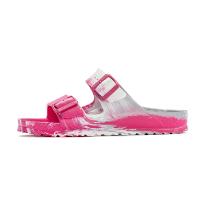 (W) Birkenstock EVA 'CMFT Soft Bed Lavender Buckle Slide'