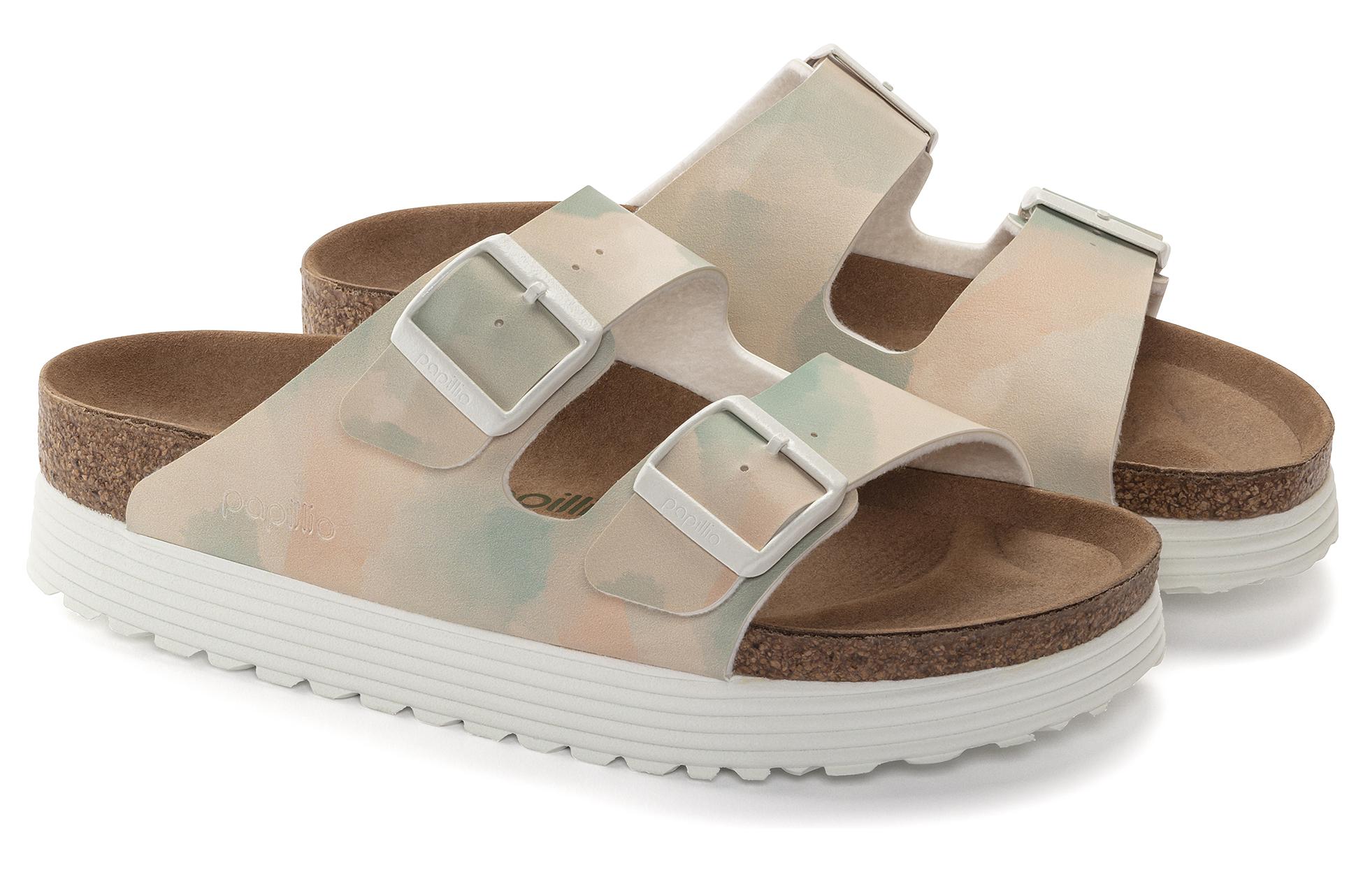 Shop (W) ビルケン EVA 花柄 細幅 (Biruken EVA Hanagara Hoshaba) 1024597