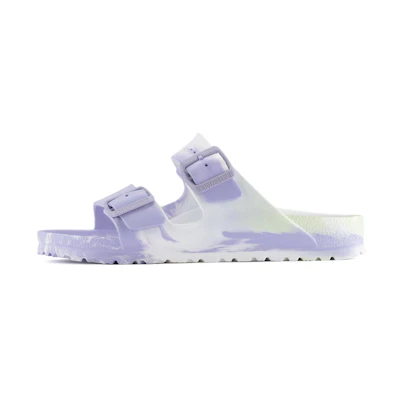 (W) Birkenstock EVA 'Green Purple Buckle'
