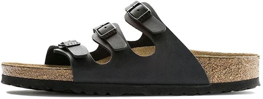 (Women) Birkenstock Florida Soft Footbed Birko-Flor 'Black' 0053011 (Women) Birkenstock Florida Soft Footbed Birko-Flor 'Black' 0053011