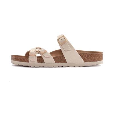 (W) Birkenstock Franca 'White Narrow'