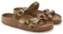 (W) Birkenstock Franca Kulit Asli Sandal Sempit 'High Shine Mud Green' 1024249