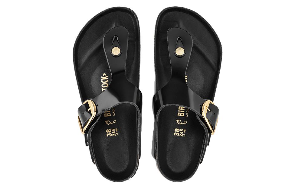 (W) Birkenstock Gizeh 'Black Fashion' 圖 4