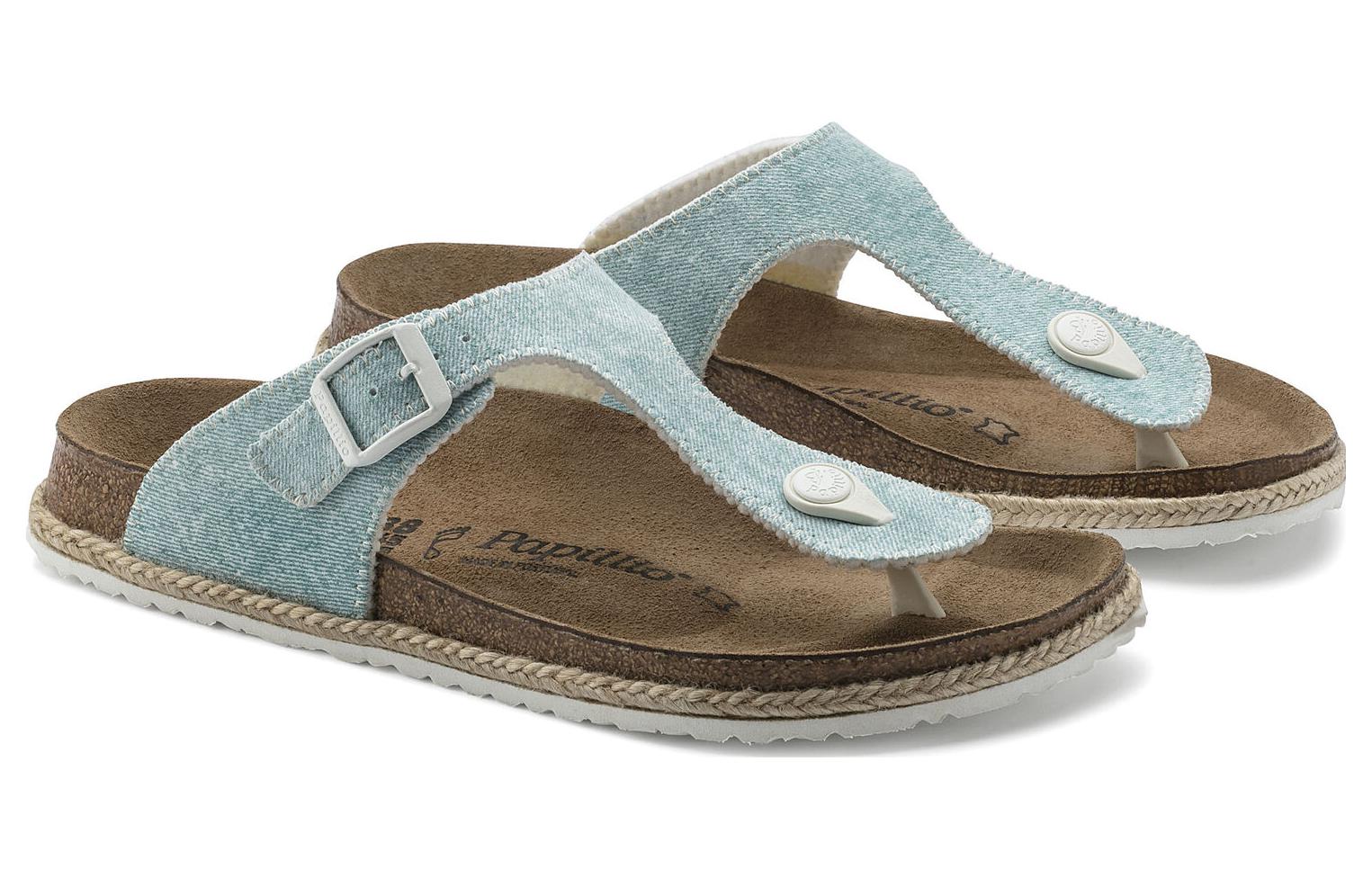 (W) Birkenstock Gizeh 'Light Blue' 圖 4