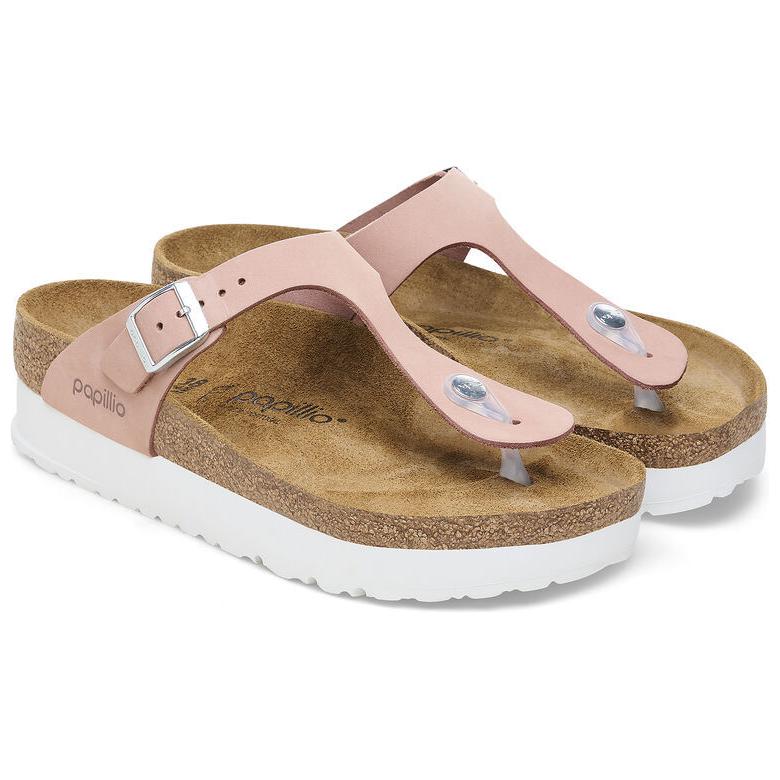 (W) Birkenstock Gizeh 'Nude' 圖 4