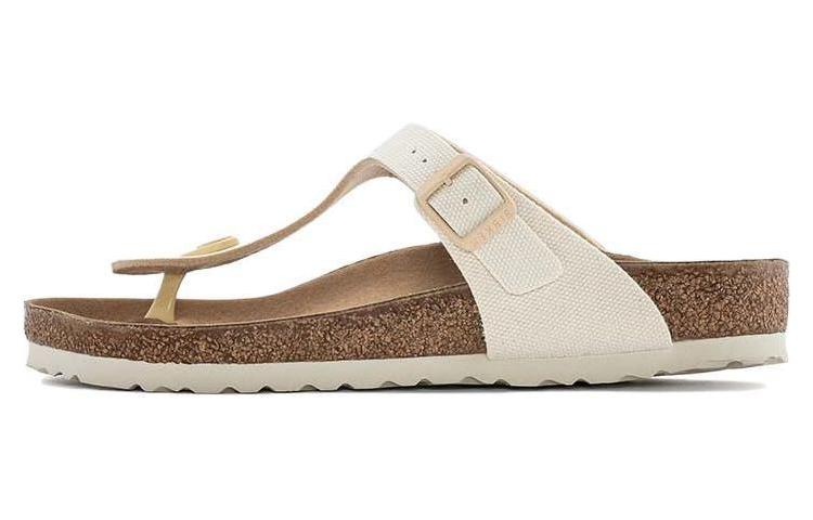 (W) Birkenstock Gizeh 'White CMFT Minimalist'