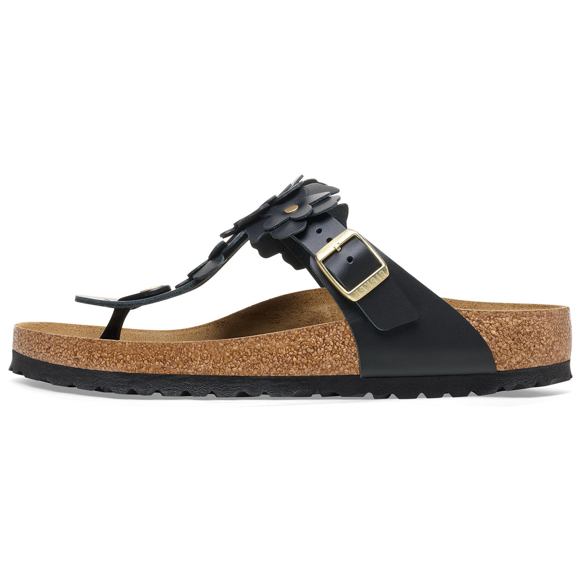 (Women) Birkenstock Gizeh EVA 'Narrow Black' 1026719