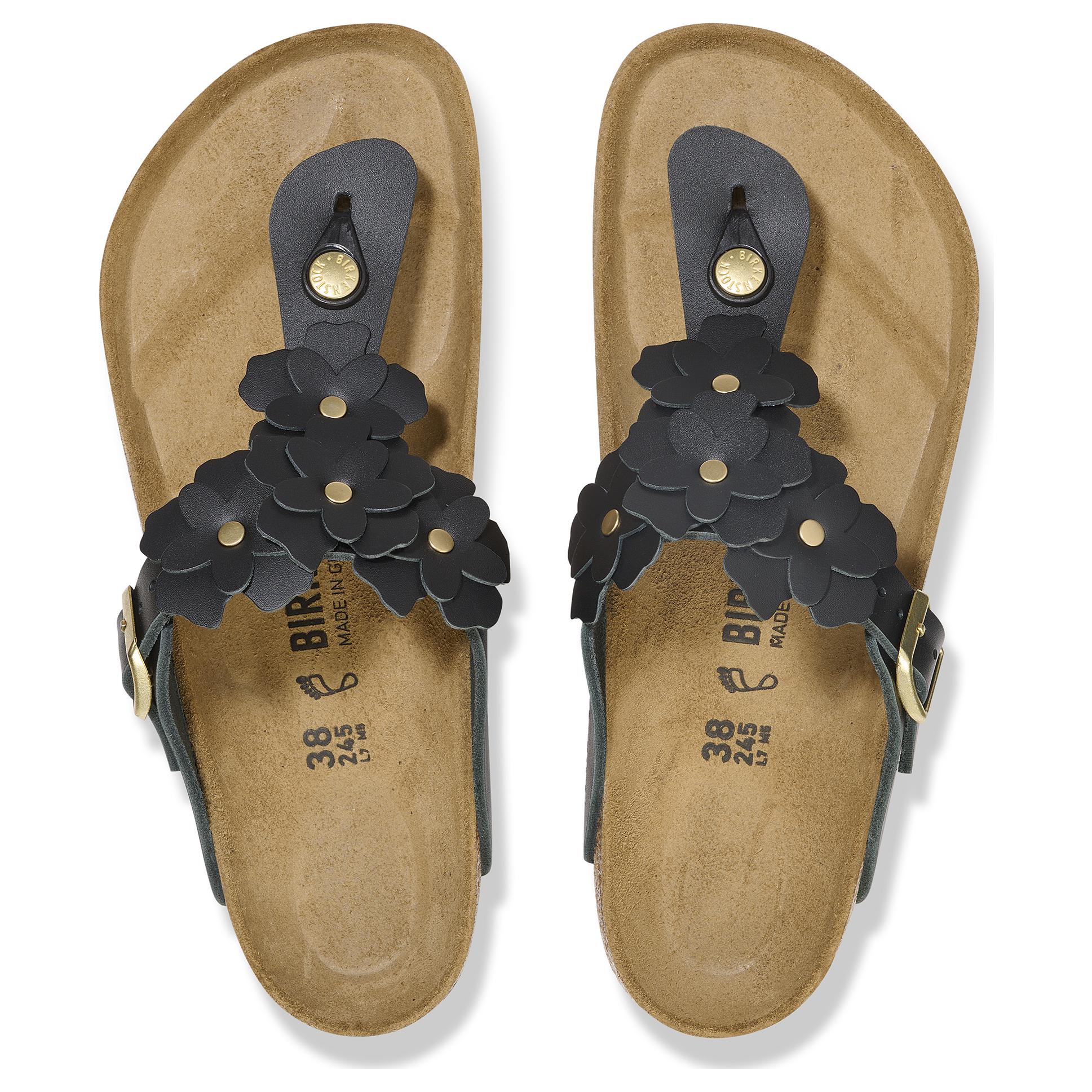 Shop (Women) Birkenstock Gizeh EVA 'Narrow Black' 1026719