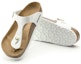 Purchase (W) Birkenstock Gizeh Kulit Putih Berkilat 1005299