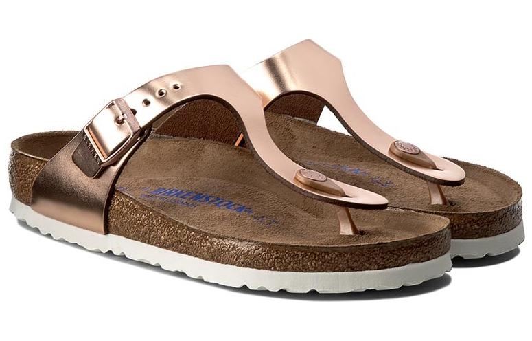 Order (W) ビルケンシュトック ギゼ メタリックカッパー (ソフトフットベッド) 1005048