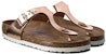 (W) Birkenstock Gizeh Softbed Metallic Cooper Wanita Lelaki 1005048