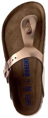 (Women) Birkenstock Gizeh Softbed Metallic Cooper 1005048 Lookbook (Women) Birkenstock Gizeh Softbed Metallic Cooper 1005048