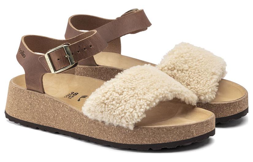 (W) Birkenstock Glenda 'Beige Narrow' 圖 3