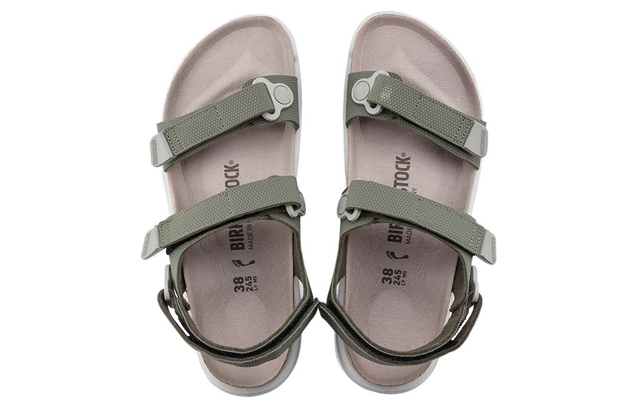 Shop (W) Birkenstock Kalahari Birko-Flor Narrow Fit 'Futura Khaki' Lelaki & Wanita 1019027