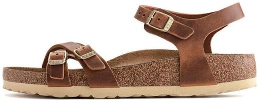 (Women) Birkenstock Kumba Oiled Leather Narrow Fit 'Cognac' 1021489 (Women) Birkenstock Kumba Oiled Leather Narrow Fit 'Cognac' 1021489