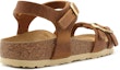 Lookbook (Women) Birkenstock Kumba Oiled Leather Narrow Fit 'Cognac' 1021489