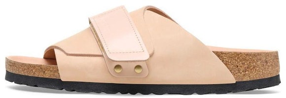 (Women) Birkenstock Kyoto Nubuck Leather Sandals 'New Beige' 1026560 (Women) Birkenstock Kyoto Nubuck Leather Sandals 'New Beige' 1026560