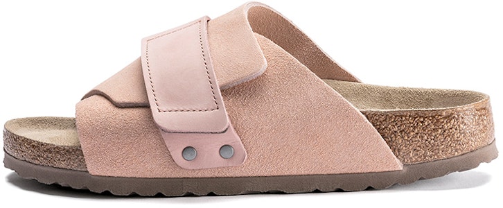 (W) Birkenstock京都系列牛皮绒面皮舒适软底时尚粉色版凉鞋 1019722 Buy (W) Birkenstock京都系列牛皮绒面皮舒适软底时尚粉色版凉鞋 1019722