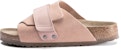 (W) Sandal Birkenstock Kyoto Cowhide Suede Cozy Soft Sole Fesyen Pink 1019722
