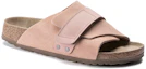 Lookbook (W) Birkenstock Kyoto Serie Weiches Veloursleder Gemütlich Rosa Sandalen 1019722