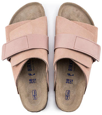 (W) Birkenstock Kyoto Serie Weiches Veloursleder Gemütlich Rosa Sandalen 1019722 Purchase (W) Birkenstock Kyoto Serie Weiches Veloursleder Gemütlich Rosa Sandalen 1019722