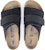(W) Sandal Birkenstock Kyoto Suede Cowhide Lembut Biru Versi Fesyen Malaysia 1019291