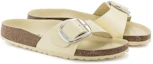 Lookbook (Women) Birkenstock Leather 'Metallic Buckle - Yellow Fashion Sandal' 1024228