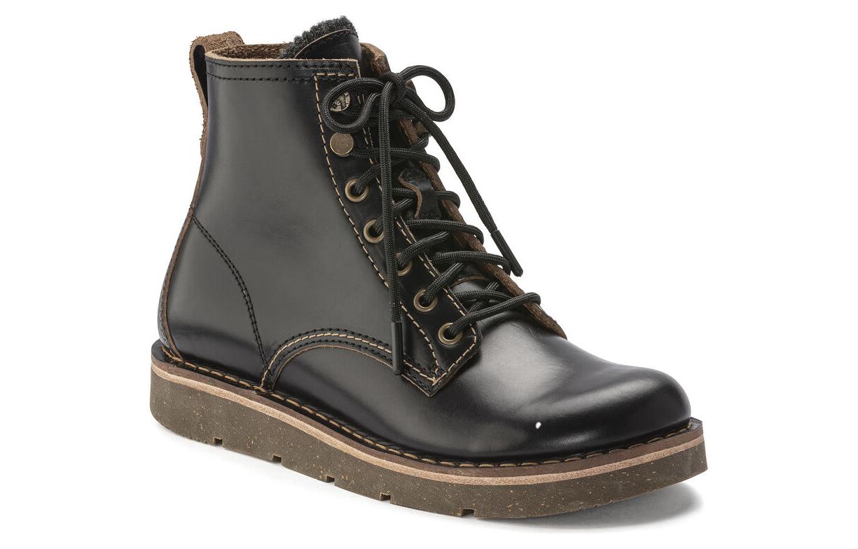 Order (W) ビルケン 厚底レザーブーツ (Biruken Atsuzoko Rezā Būtsu) 1023685