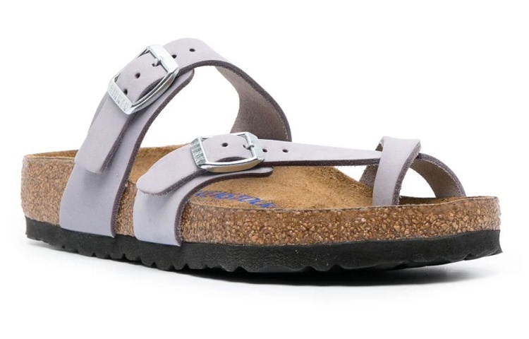 Order (W) ビルケンシュトック レザー コンフォート サンダル (ライトパープル) 1024027