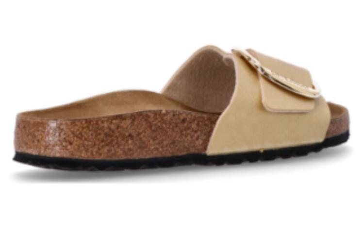 (W) Birkenstock Leather Round Toe Platform Slide 'Gold' 圖 4