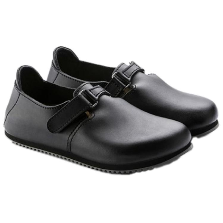 Shop (Women) Birkenstock Linz 'Black Leather' 0583184