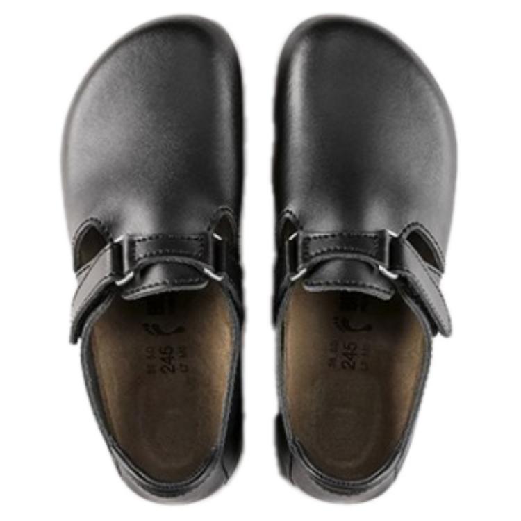 Purchase (Women) Birkenstock Linz 'Black Leather' 0583184