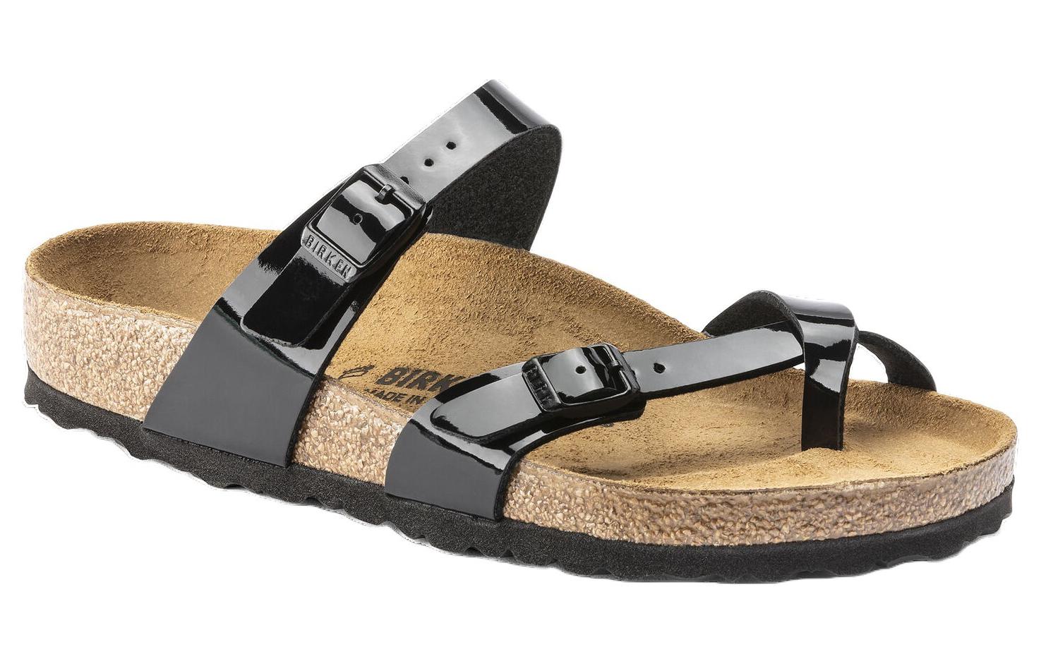 (W) Birkenstock Madrid 'Black Leather' 圖 2